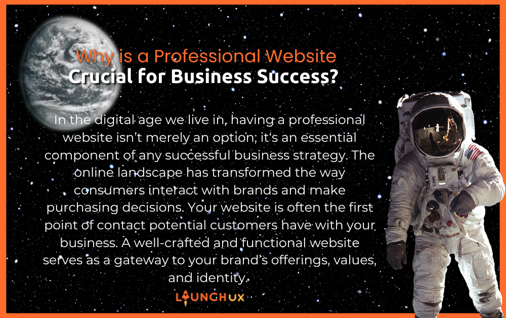 Why is a Professional Website Crucial for Business Success?