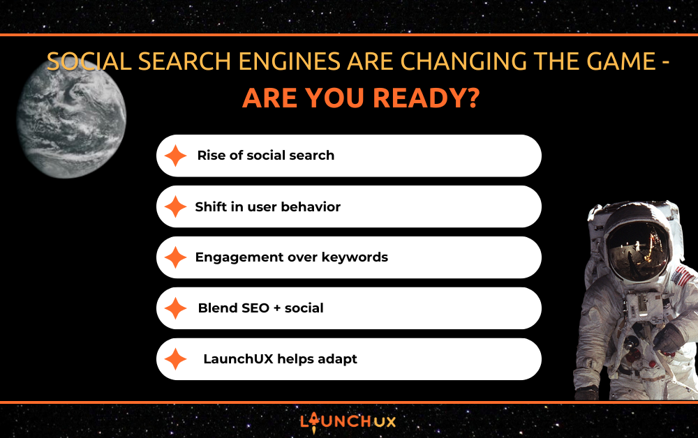 Social Search Engine Infographic
